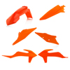 Acerbis Plastic Kit Orange For 20-23 KTM XCF-W/EXC/EXC-F/300TPI/500 - Orange plastic kit for KTM 2020-2023 offroad models
