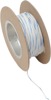 White / Blue 18 Gauge OEM Color Match Primary Wire - 100' Spool