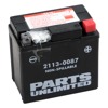 AGM Maintenance Free Battery 130CCA 12V 6Ah Factory Activated - Replaces YTZ7S