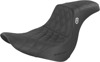 Saddlemen Pro Series SDC Performance Grip Seat Black For Harley Low Rider - Performance seat for Harley Low Rider, Sport Glide