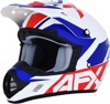 FX-17 Full Face Offroad Helmet Blue/Red/White 2X-Large