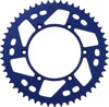 Moose Offroad Rear Aluminum Sprocket 520 52T Blue For Yamaha - Rear 52T 520 blue sprocket For Yamaha models