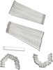 Rear Spoke/Nipple Set (w/ Wrench) - 9 Gauge / 36 Qty - Silver