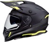 Range Dual Sport Helmet 2X-Large - Uptake Black/Hi-Viz