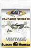 Full Plastic Fastener Kit - For 93-95 Suzuki RM125 & RM250