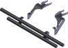 KFI Products Rear Double Tube Bumper Black For Polaris General XP 1000 - Rear double tube bumper For Polaris General XP 1000