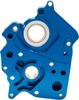 S&S Cam Support Plate Kit Blue For Harley M8 Models - Blue camplate for Harley-Davidson M8 models