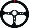DragonFire Racing Iron Series Shallow Steering Wheel Black - Shallow Iron Series steering wheel by DragonFire Racing