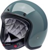 Bonanza 3/4 Open Face Helmet Gloss Blue/Gray 2X-Large Bonanza 3/4 Open Face Helmet Gloss Blue/Gray 2X-Large