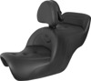 Saddlemen Roadsofa Pillow Top Seat Black For Honda GL1500 Gold Wing - Pillow top 2-up seat For Honda GL1500 Gold Wing
