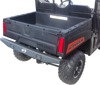 KFI Rear Formed Bumper Black for Polaris Ranger Midsize - Steel rear bumper for Polaris Ranger Midsize models