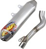 FMF Q4 Hex Slip-On Muffler For Beta 350/390/430/480 RR 2020-2025 - Quiet slip-on muffler for Beta 350-480 RR 2020-2025