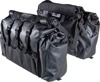Giant Loop Round the World Panniers 90L Black - Waterproof 90L soft panniers for adventure motorcycles