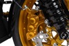 Arlen Ness 6-Piston Front Right Brake Caliper Gold Harley-Davidson - 6-piston billet caliper For Harley-Davidson models