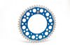 Rear Twinring - Blue 520-48 Teeth - For 99-05 Yam YZ125/G-250F/ YZ400-450/ 88-89 Honda XR 250R Rear Twinring - Blue 520-48 Teeth - For 99-05 Yam YZ125/G-250F/ YZ400-450/ 88-89 Honda XR 250R
