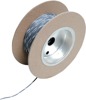 Gray / White 18 Gauge OEM Color Match Primary Wire - 100' Spool