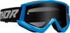 Thor Combat Sand Racer Goggles Blue Smoke Lens Adult Unisex - Anti-fog sand goggles with smoke lens, adult unisex