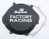 Factory Racing Clutch Cover - Black - For 87-01 Honda CR500R CR250R