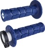 ODI V2 Rogue Lock-On Grips Blue For MX, Off-Road, Most Major Brands