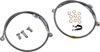 Stainless Steel Front Brake Line Kit - 2 Lines - For 96-00 1200 Bandit S