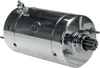 Chrome High Torque Starter - Replaces 31570-73 On 71-88 Harley w/ Hitachi Starters
