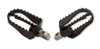Burly Brand MX Style Mini Footpegs Black For Harley-Davidson - MX mini footpegs, black, For Harley-Davidson models