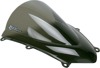 Light Smoke Double Bubble Windscreen - For 07-12 Honda CBR600RR