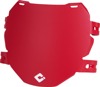 ODI Signature Downhill Number Plate Red - Curved red number plate for downhill and e-bikes ODI Signature Downhill Number Plate Red - Curved red number plate for downhill and e-bikes