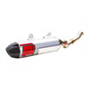 Big Gun EXO Series Slip-On Exhaust Silver Fits Yamaha Raptor 700