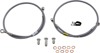 Stainless Steel Front 2-Lines Brake Line Kit - For 06-16 Yamaha FZ1 11-12 FZ8