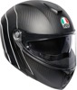 Sport Modular Street Helmet Black/Silver X-Large
