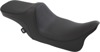 Drag Specialties Predator III 2-Up Seat Black For Harley FLHR FLHX 99-07 - 2-Up seat for Harley FLHR/FLHX 1999-2007