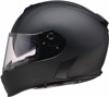 Z1R Warrant Carbon Full Face Helmet Black Large - Full face helmet, black, size large, unisex