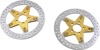 Star Brake Rotor Pair 300mm Gold Star Brake Rotor Pair 300mm Gold