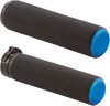 Arlen Ness Knurled Rubber Cable Grips Blue 07-335
