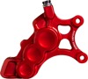 Arlen Ness 6-Piston Front Left Brake Caliper Red For Harley-Davidson - 6-piston caliper, front left, red For Harley-Davidson