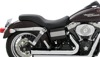 Daytripper Stitched Leather 2-Up Seat - For 06-17 HD Dyna