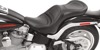 Explorer Stitched 2-Up Seat Black Gel - For Harley Softail