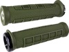 ODI Elite Pro v2.1 Lock-On Grips Black/Green Pair - Ergonomic lock-on grips for bicycles, Black/Green ODI Elite Pro v2.1 Lock-On Grips Black/Green Pair - Ergonomic lock-on grips for bicycles, Black/Green