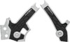 X-Grip Frame Guards Gray/Black - For 96-23 Suzuki DR650S DR650SE