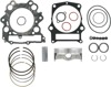 9.9:1 STD Compr. Top End Piston Kit - +1mm Bore - For 02-08 Grizzly & 05-07 Rhino