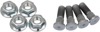 Original Wheel Stud and Nut Kit Rear Silver For Kawasaki Suzuki ATV - Rebuild kit for rear wheel studs and nuts For select ATVs