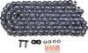 RK 525 Max Z 120 Link RX-Ring Drive Chain Black Chrome - RX-ring 525 chain, 120 links, Black/Chrome