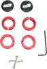 ODI Lock Jaw Clamps 4 Pack Red and Black - Lock Jaw clamps for ODI Lock-On Grips, 7/8in bars ODI Lock Jaw Clamps 4 Pack Red and Black - Lock Jaw clamps for ODI Lock-On Grips, 7/8in bars