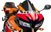 PUIG Z-Racing Windscreen Black For Honda CBR600RR 2013-2025 - Black Z-Racing windscreen for Honda CBR600RR 13-25