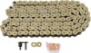 RK 525 MAX Z Gold RX-Ring Chain 120 Links - Premium RX-Ring chain, 120 links, gold finish