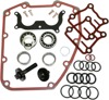 Chain Drive Cam Install Kit w/ Bearings, Gaskets, Bolts, & Plate - For 99-06 Harley Twin Cam