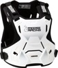 Moose Agroid Youth Chest Guard 2XS/XS Black White - Youth chest protector, size 2XS/XS, Black/White