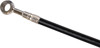 Black Lines & Standard Banjos Rear Stainless Steel Brake Line - For 04-05 Yamaha YZF R1