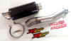 Carbon Fiber MGP Growler Slip On Exhaust - For Honda CB & CBR 300 & 500